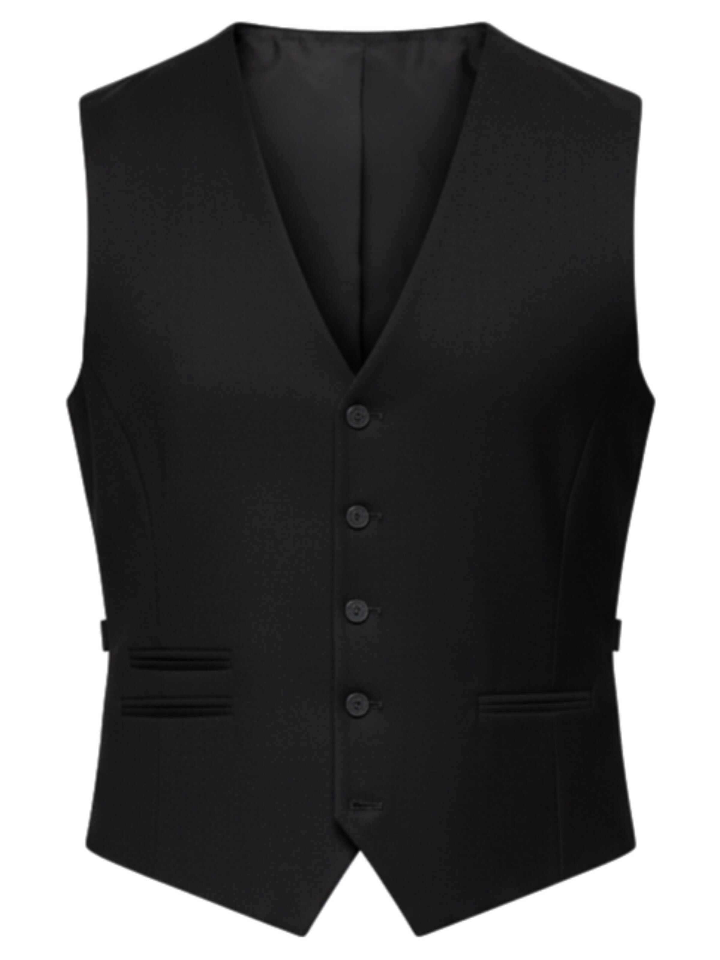 Ombre - Chaleco en negro: frente