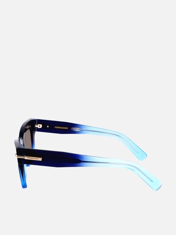 Lunettes de soleil FERRAGAMO en bleu