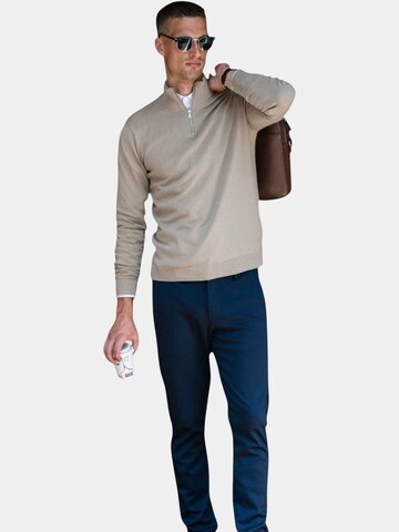 TEESHOPPEN Sweater in Grey