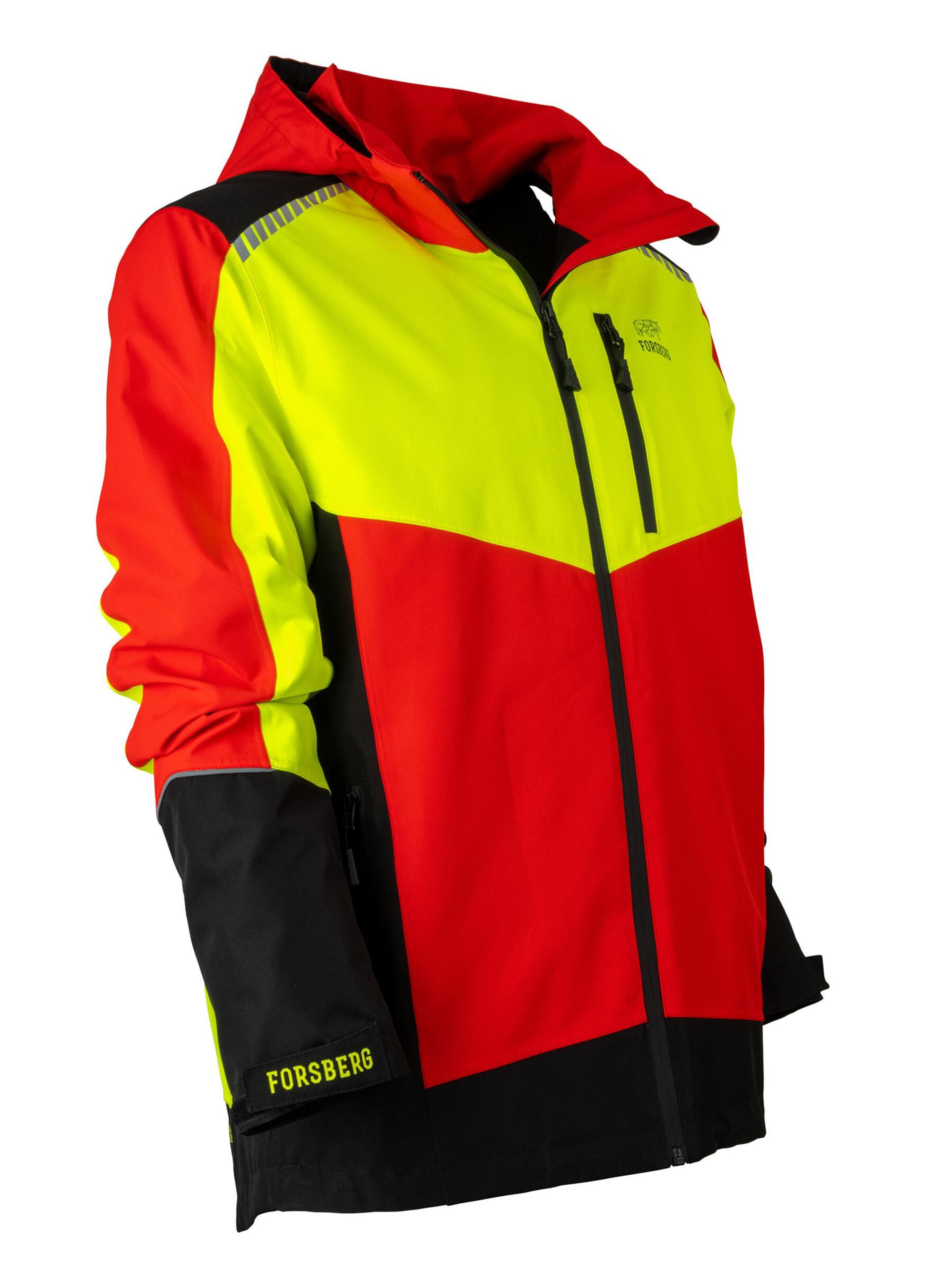 FORSBERG Outdoor jacket 'Warnschutzjacken' in Yellow