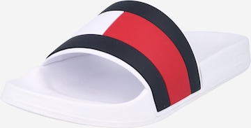 TOMMY HILFIGER - Sapato aberto 'Marco 9R' em branco: frente