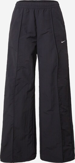 Nike Sportswear Pantalon in de kleur Zwart / Wit, Productweergave