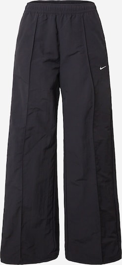 Pantaloni Nike Sportswear pe negru / alb, Vizualizare produs