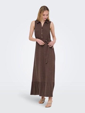 ONLY Kleid 'ONLSiesta' in Braun