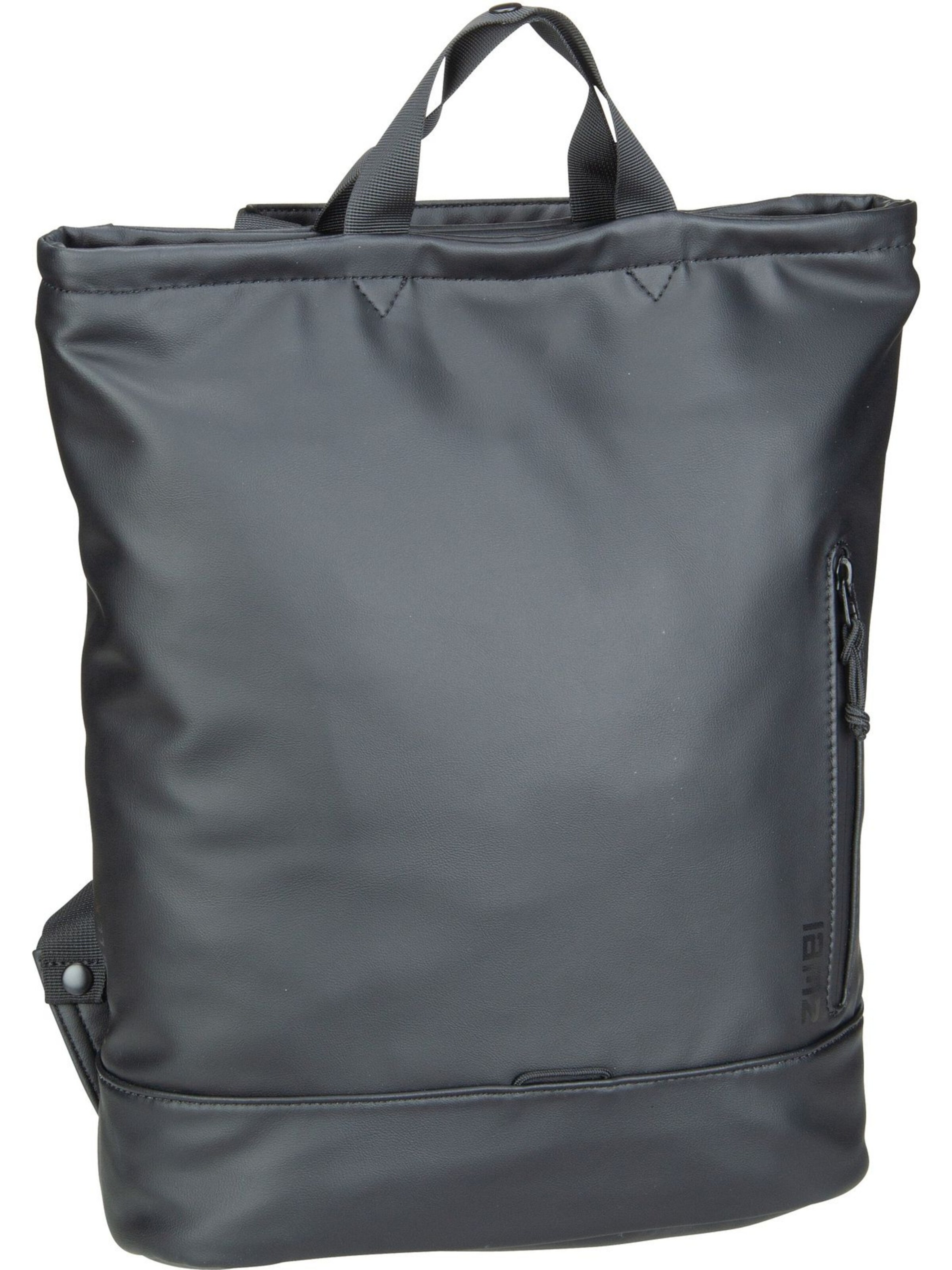 ZWEI Backpack ' Cargo ' in Black: front