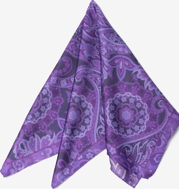 Écharpe MayTree en violet : devant