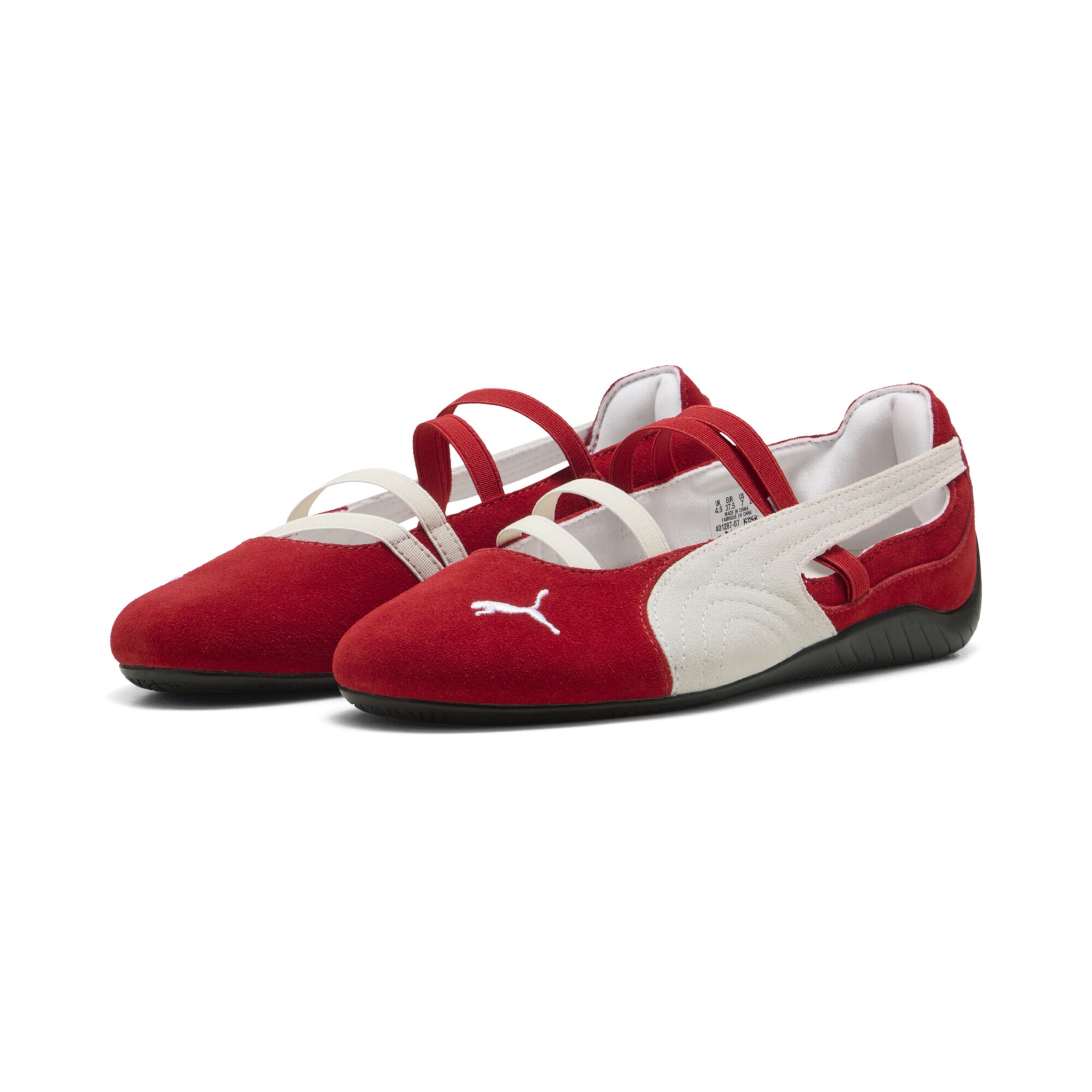 PUMA Ballet Flats 'Speedcat' in Red