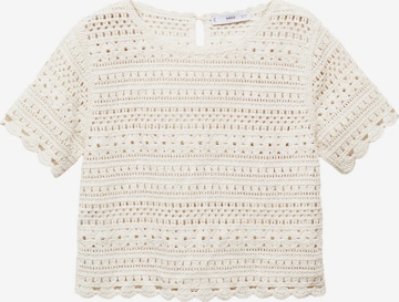 Pull-over 'Pakito' MANGO en beige : devant