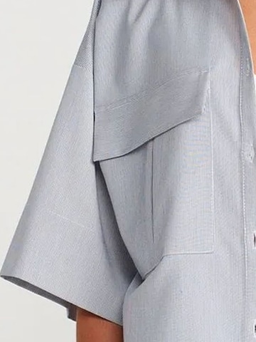 Dilvin Shirt 'Hemden' in Blauw