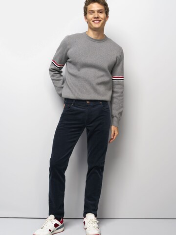 MEYER Regular Chino M5 Five Pocket in Blau