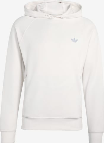 Sweat-shirt 'Trefoil Essentials' ADIDAS ORIGINALS en blanc : devant