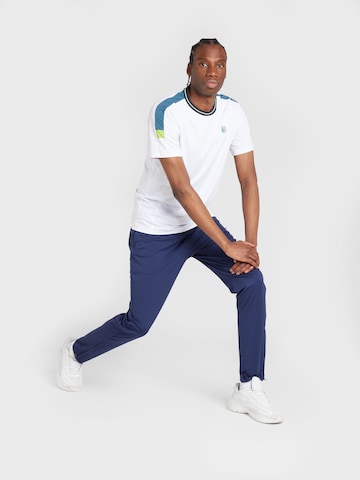 K-Swiss Performance Slimfit Spodnie sportowe 'HYPERCOURT 6' w kolorze niebieski