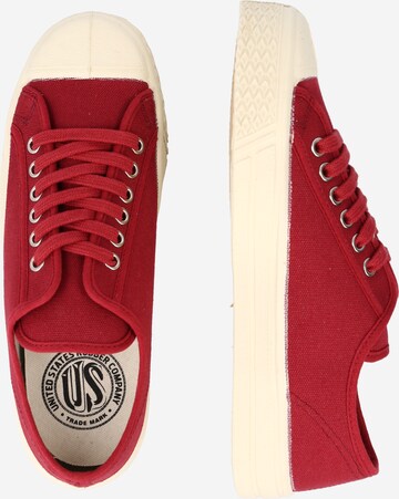 US Rubber Sneakers laag 'SUMMER' in Rood