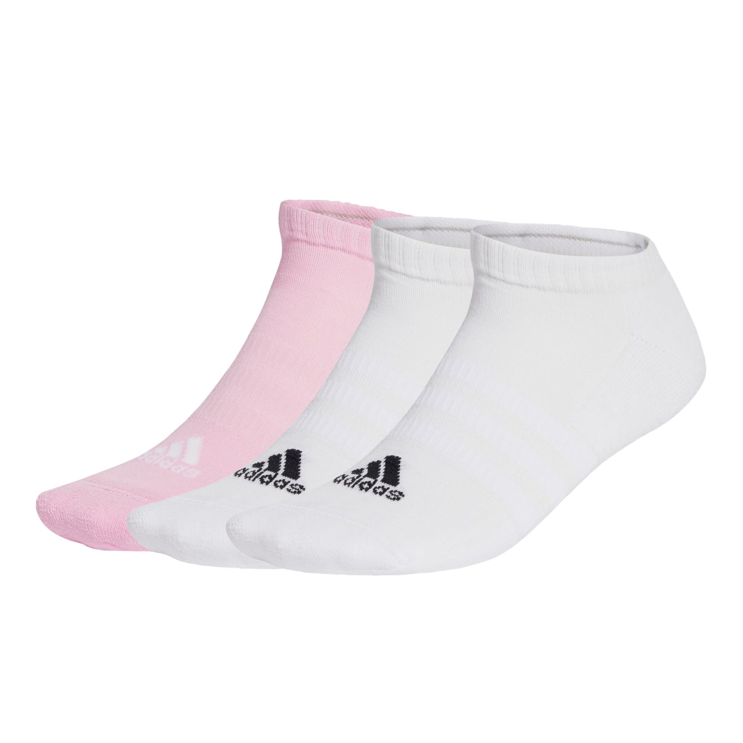 ADIDAS PERFORMANCE Sportsocken 'Cushioned Low-Cut 3 Pairs' in Pink: Vorderseite