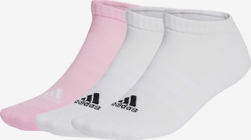 ADIDAS PERFORMANCE Sports socks 'Cushioned Low-Cut 3 Pairs' in Pink: front