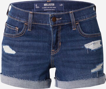 HOLLISTER Обычный Джинсы 'DEC4' в Синий: спереди