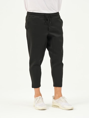 Effilé Pantalon C&City en noir