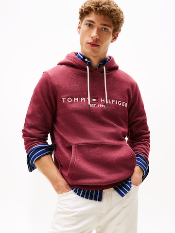 raudona TOMMY HILFIGER Standartinis modelis Megztinis be užsegimo: priekis