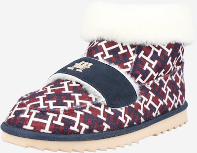 TOMMY HILFIGER Slippers in Navy / Red / White, Item view