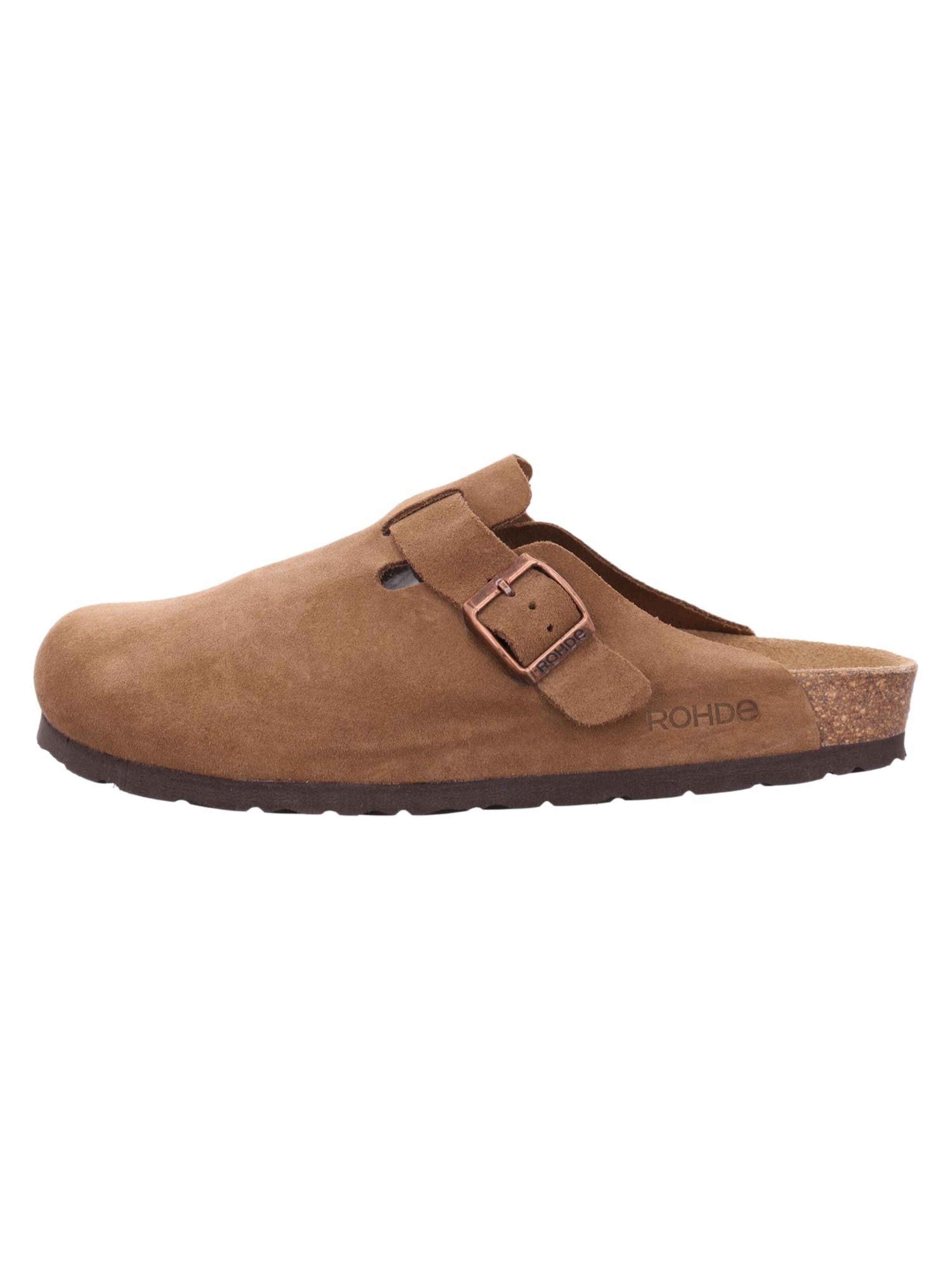 ROHDE Clogs 'Grado' in Brown: front
