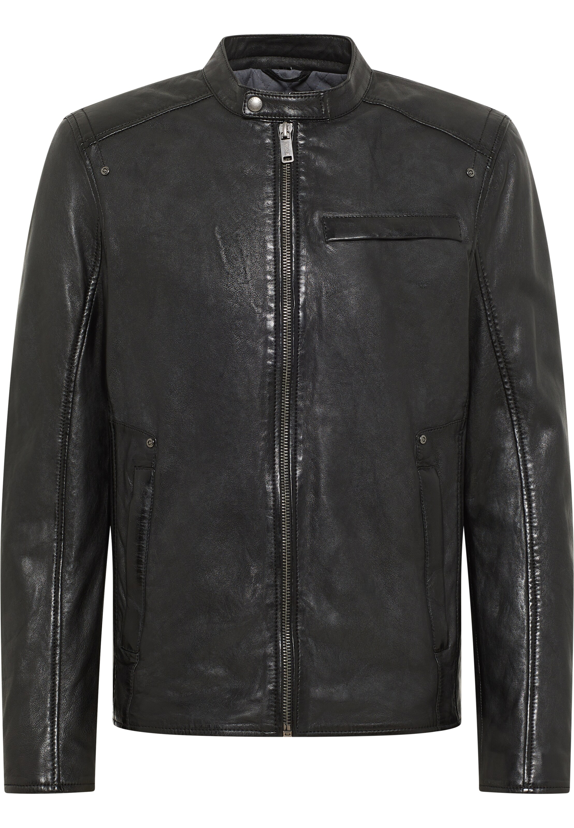 MUSTANG Tussenjas in Zwart: voorkant