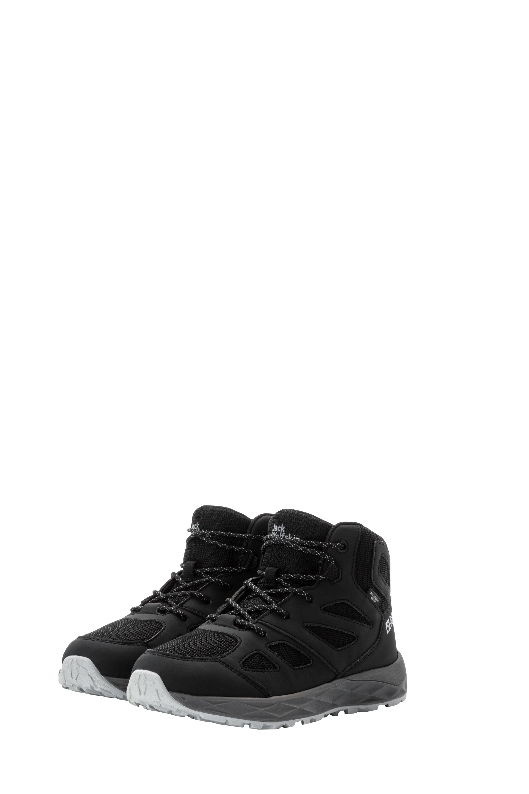 JACK WOLFSKIN Boots in Schwarz