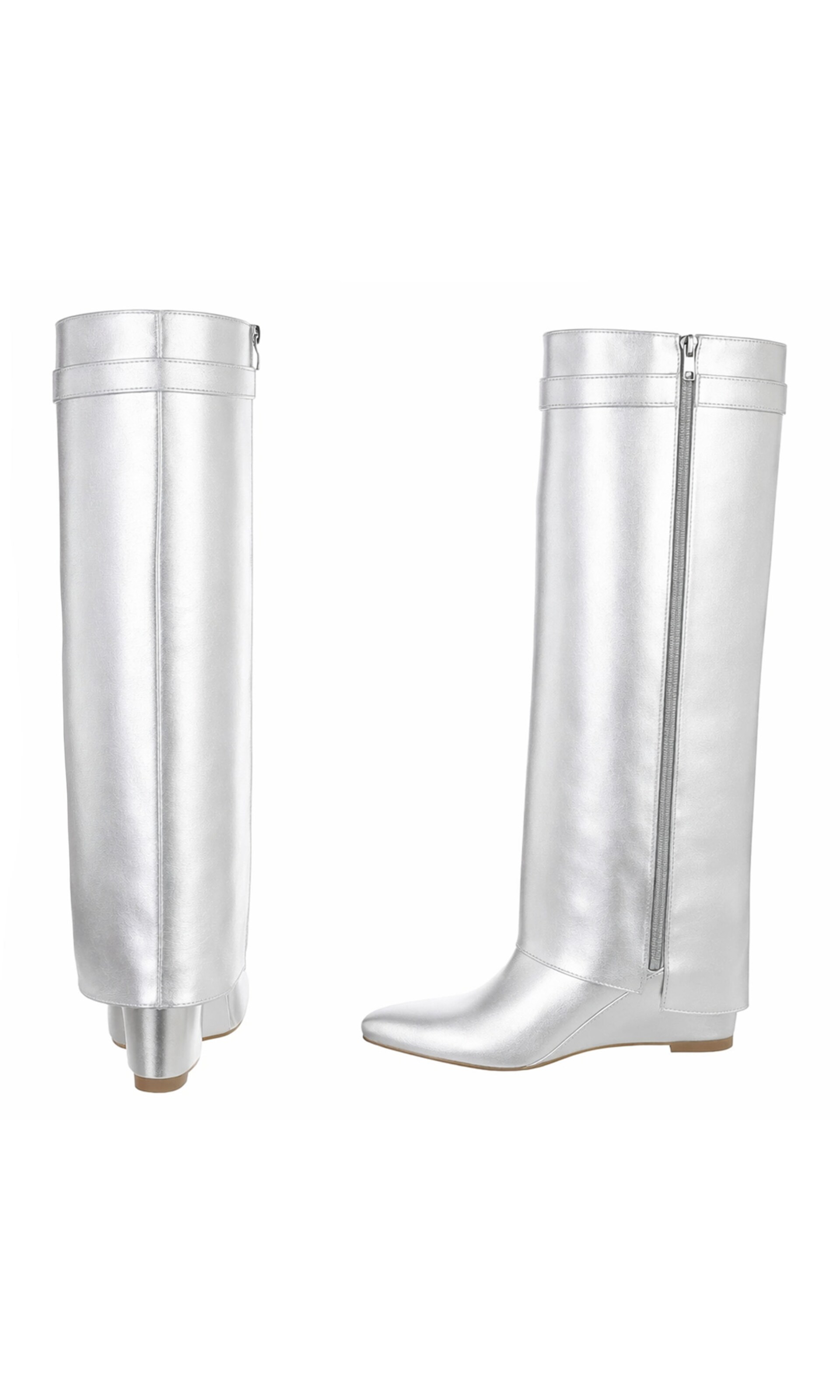 Ital-Design Boots in Silver