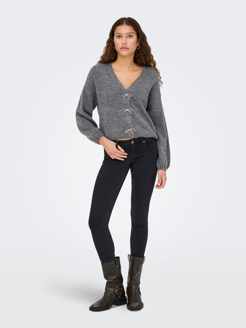ONLY Strickjacke 'ONLDONNA' in Grau