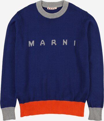 Marni - Pullover em azul: frente