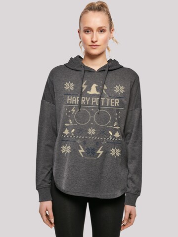 F4NT4STIC Sweatshirt 'Harry Potter' in Grau: predná strana