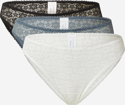 Slip 'DAISY' Gilly Hicks pe albastru / negru / alb, Vizualizare produs