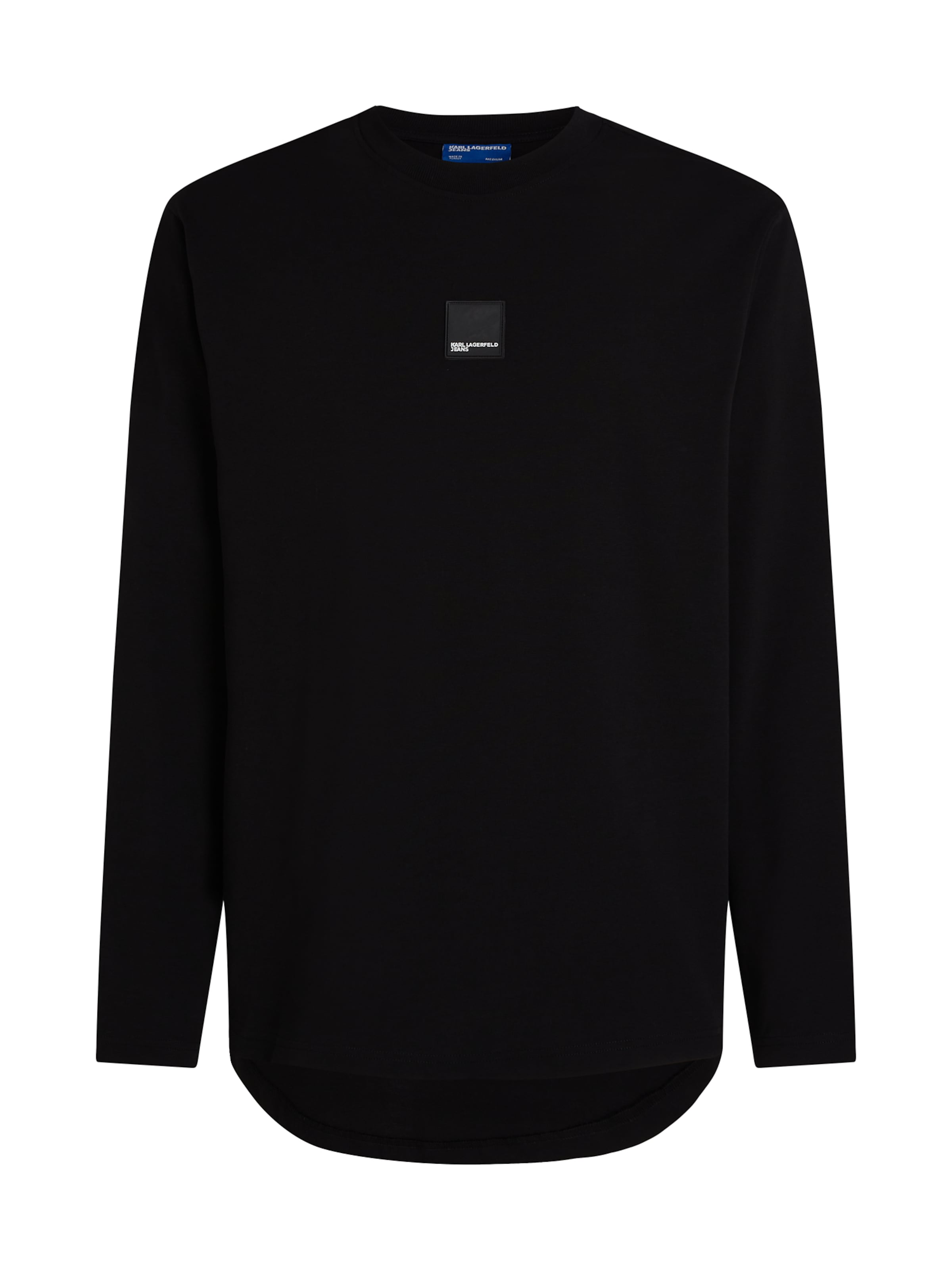 KARL LAGERFELD JEANS Футболка в Черный: спереди