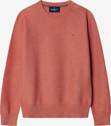 Hackett London Sweater in Orange: front
