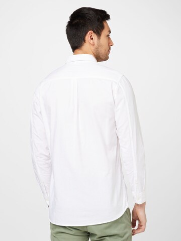 Pepe Jeans Regular fit Button Up Shirt 'Fabio' in White