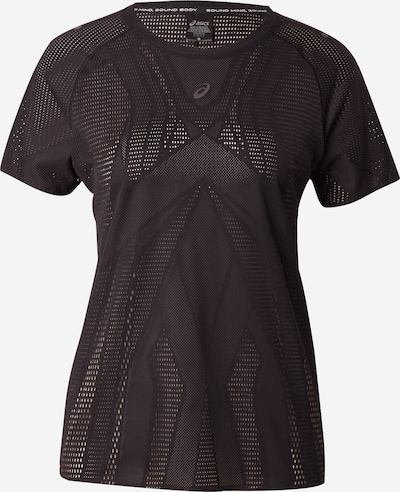 ASICS T-shirt fonctionnel 'METARUN' en anthracite / noir, Vue avec produit