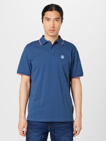 North Sails Shirt in Blauw: voorkant