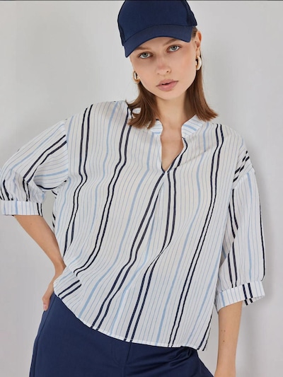 Bigdart Blusa em M em azul pastel, Vista do artigo