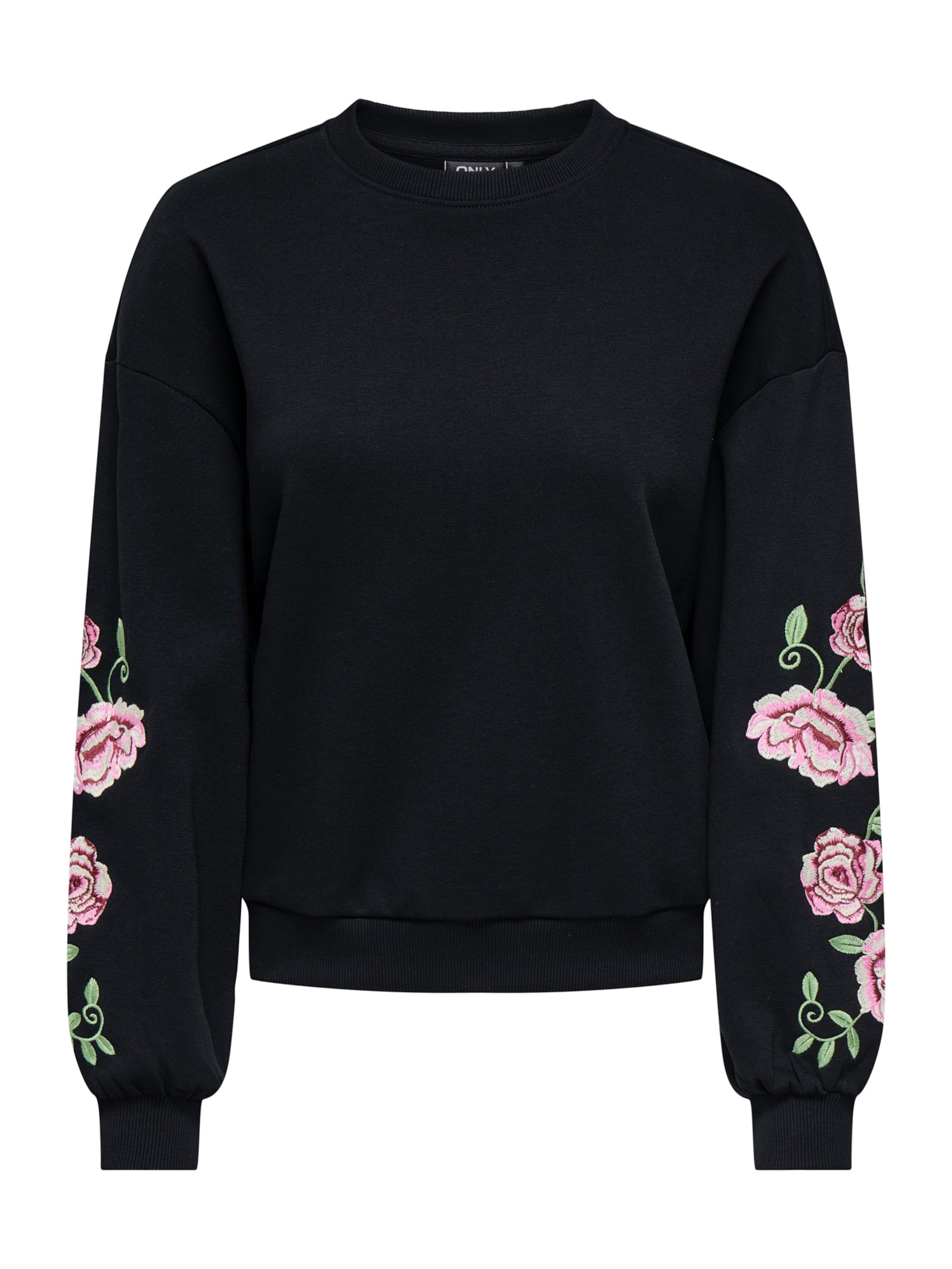 ONLY Collegepaita 'ONLBROOKLYN' värissä musta: etupuoli