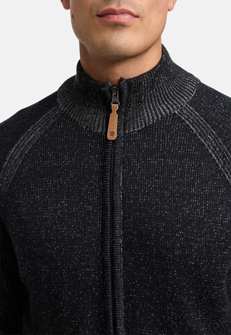 INDICODE JEANS Knit cardigan 'INMassum' in Black