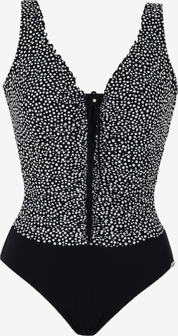 juoda SUNFLAIR Maudymosi kostiumėlis: priekis