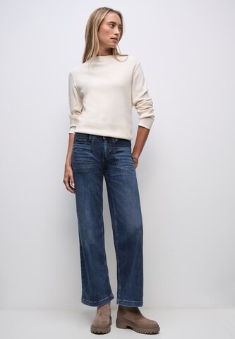 STREET ONE Wide leg Jeans in Blue