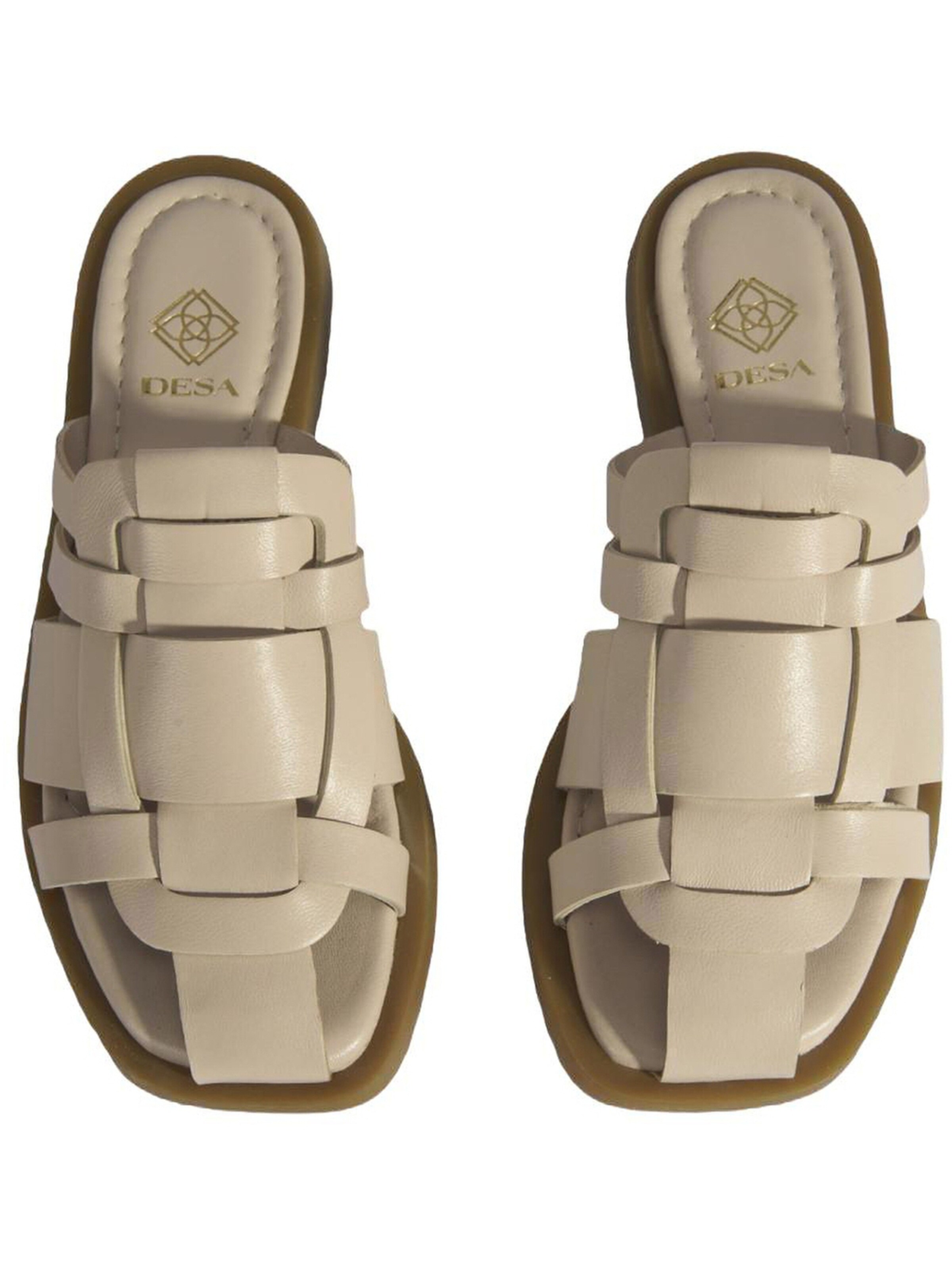 Desa Slippers 'Hausschuhe' in White