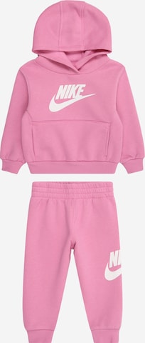 Nike Sportswear Joggingová souprava 'CLUB FLEECE' – pink: přední strana