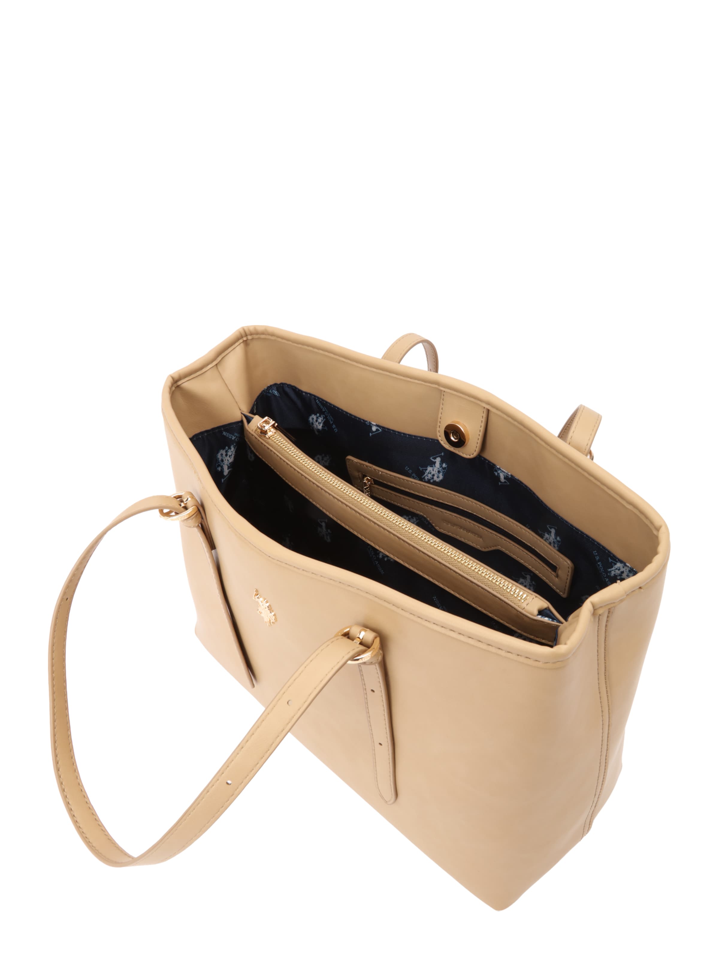 U.S. POLO ASSN. Μεγάλη τσάντα 'Blackstone' σε μπεζ