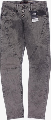 PLEASE Jeans in 25-26 in Grey: front
