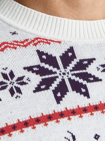 smėlio JACK & JONES Megztinis 'Snowy'