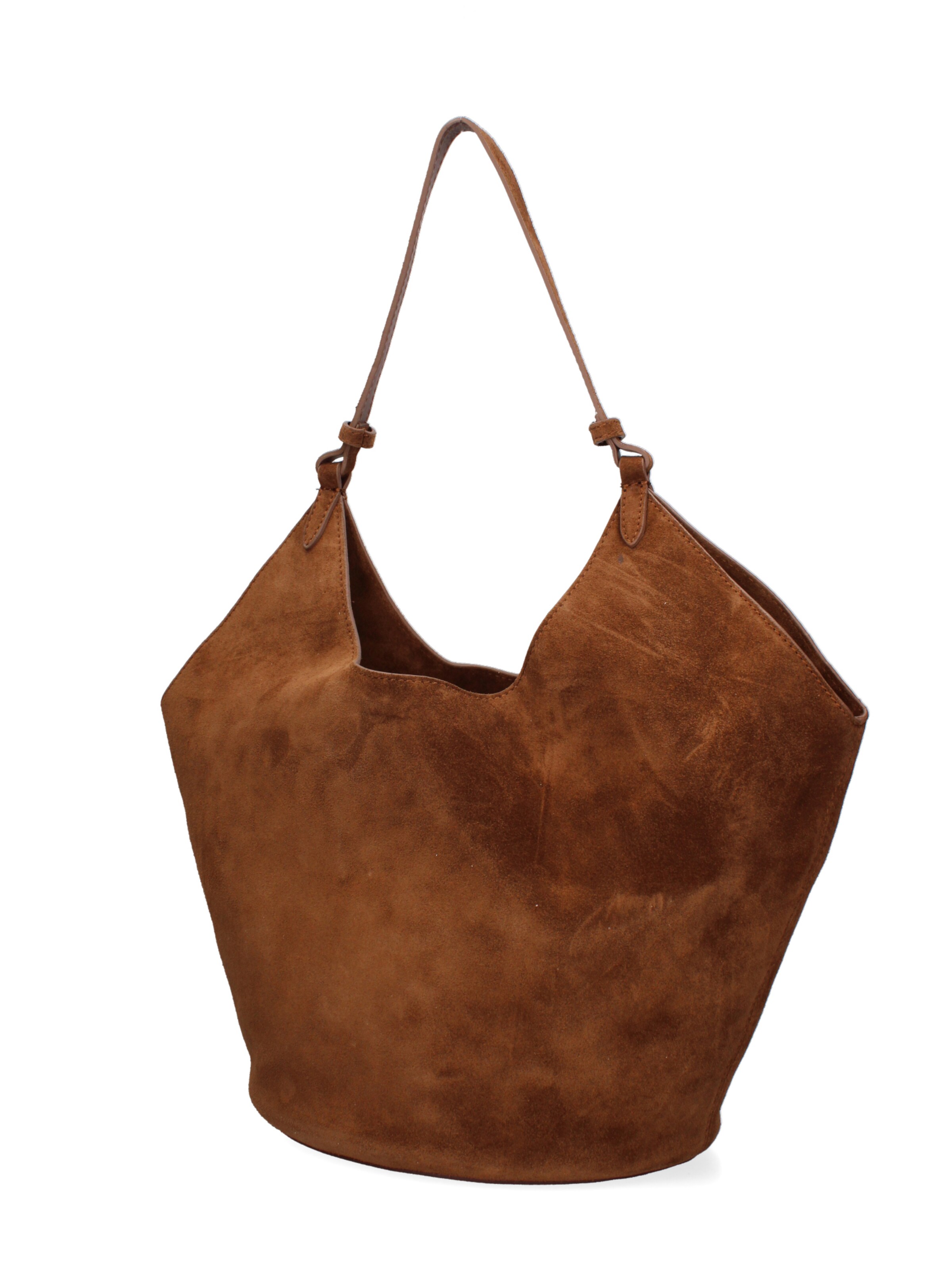 Sac bandoulière Gave Lux en marron : devant