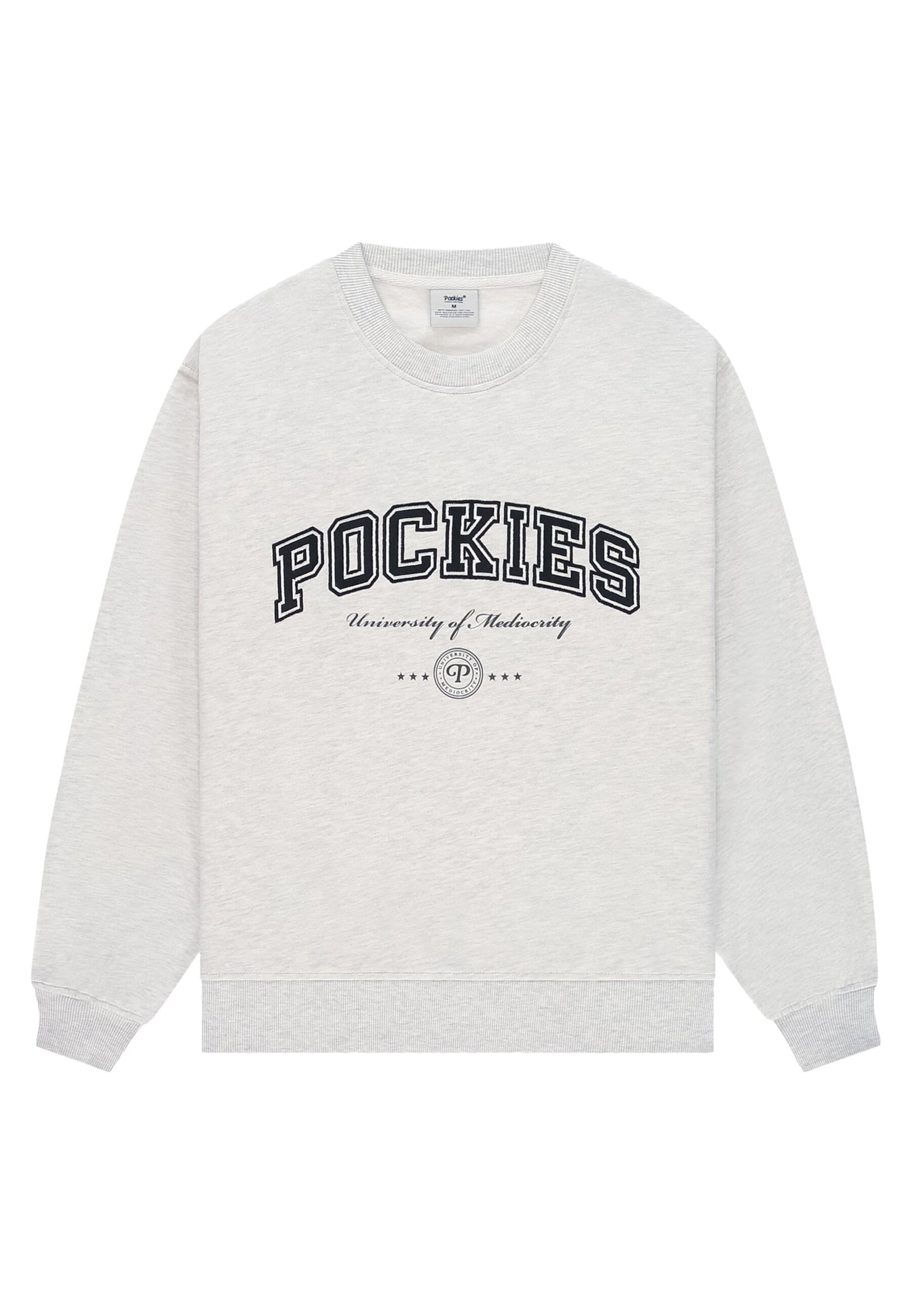 Pockies Mikina – šedá: přední strana