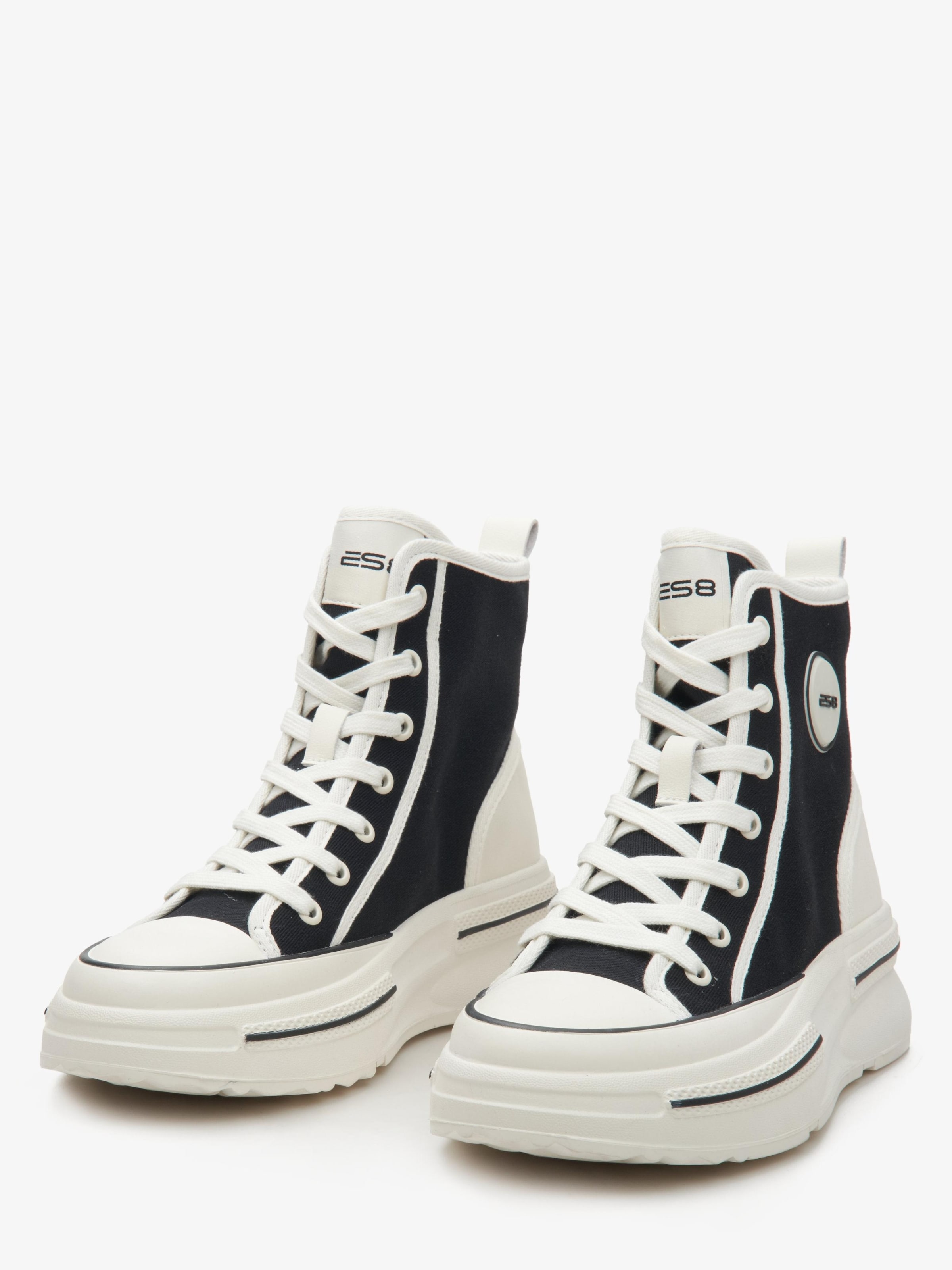 ES8 - Zapatillas deportivas altas '6622-1' en negro