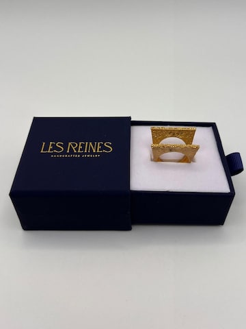 Les Reines - Anillo 'Recta' en oro